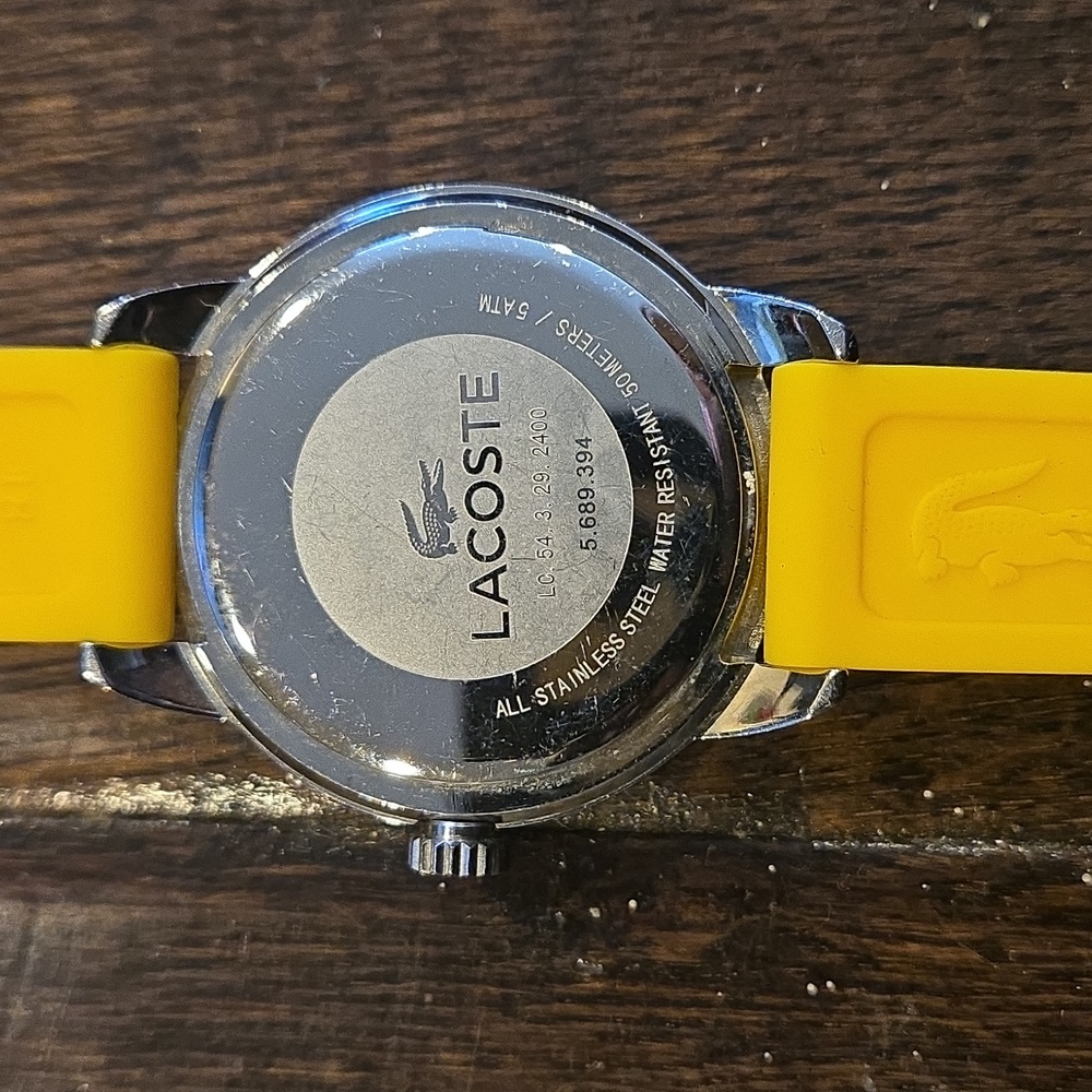 Lacoste Vibrant Yellow Timepiece - Picture 5 of 5